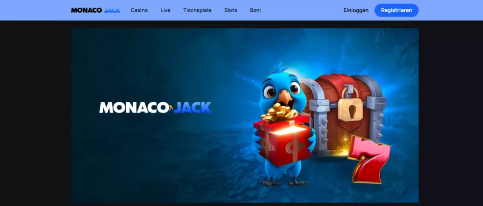 Monaco Jack Casino Bonus bis zu 2500 Euro und Freispins